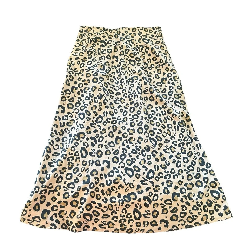 Sanctuary women's size small cheetah midi skirt
